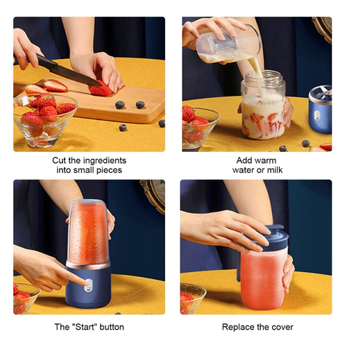 High Quality Twin Gear Portable Juice Blender – Image 4
