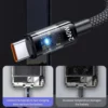 Nylon USB C PD Super Fast Charging Data Cable with 0.25/1/1.5/2M 240W – Bild 2
