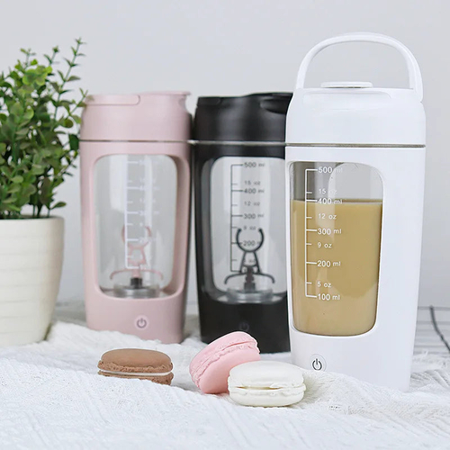 USB Electric Protein Shaker Bottle Portable 1200mAh Rechargeable – Image 3