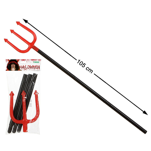 Trident 105 cm Red Halloween