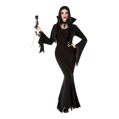 Costume for Adults Black Vampiress Ghost Sexy (1 Piece) – Image 4