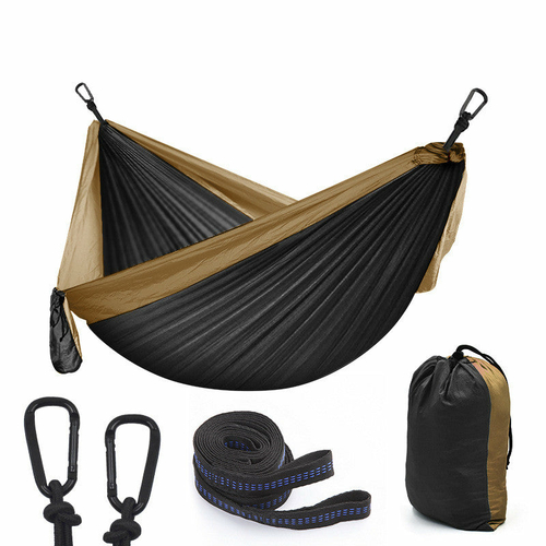 Hamac de camping en toile de parachute pour le jardin et l'extérieur – Image 4
