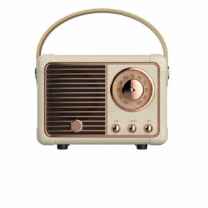 Mini enceinte portable rétro