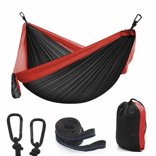 Hamac de camping en toile de parachute pour le jardin et l'extérieur – Image 3