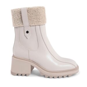 19V69 Italia Womens Ankle Boot Beige 181-86 BEIGE