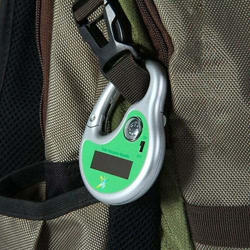 Répulsif à ultrasons contre les moustiques à recharge solaire portable – Image 3