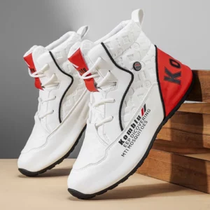 Bottes montantes pour homme, doublure confortable, semelle extérieure résistante à l'usure