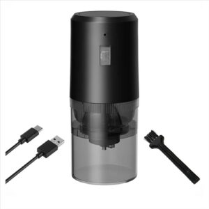 Electric coffee grinder, electric bean grinder, portable coffee machine