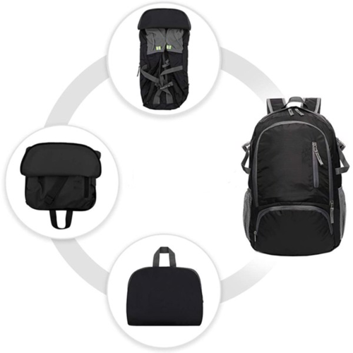 35-litre ultra-lightweight foldable rucksack for cycling, hiking and camping - Image 4
