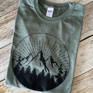 T-shirt « Mountain Sunrise »