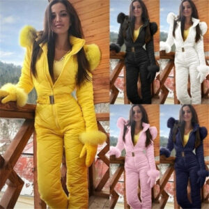 Trendy winter ski suit for women – warmth and freedom of movement on the slopes